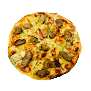 პიცა ღორის მწვადით